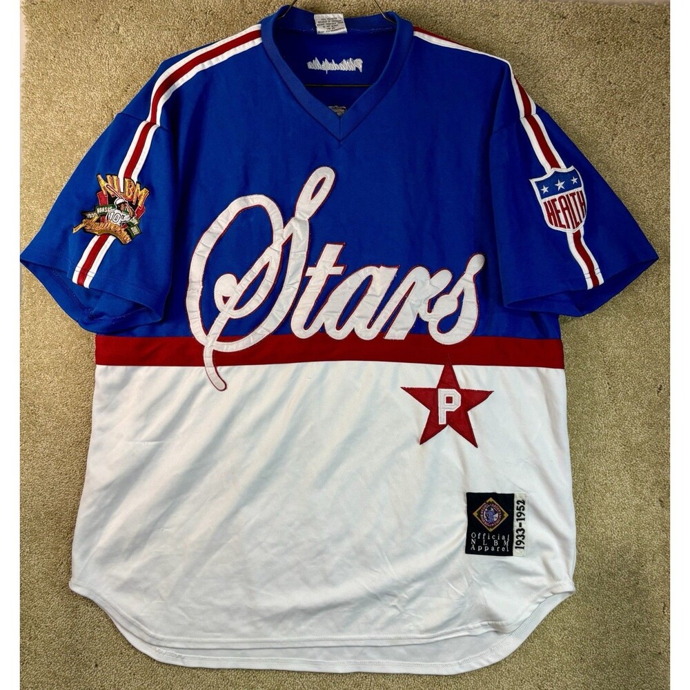 Negro League Philadelphia Stars Jersey XL Blue/White